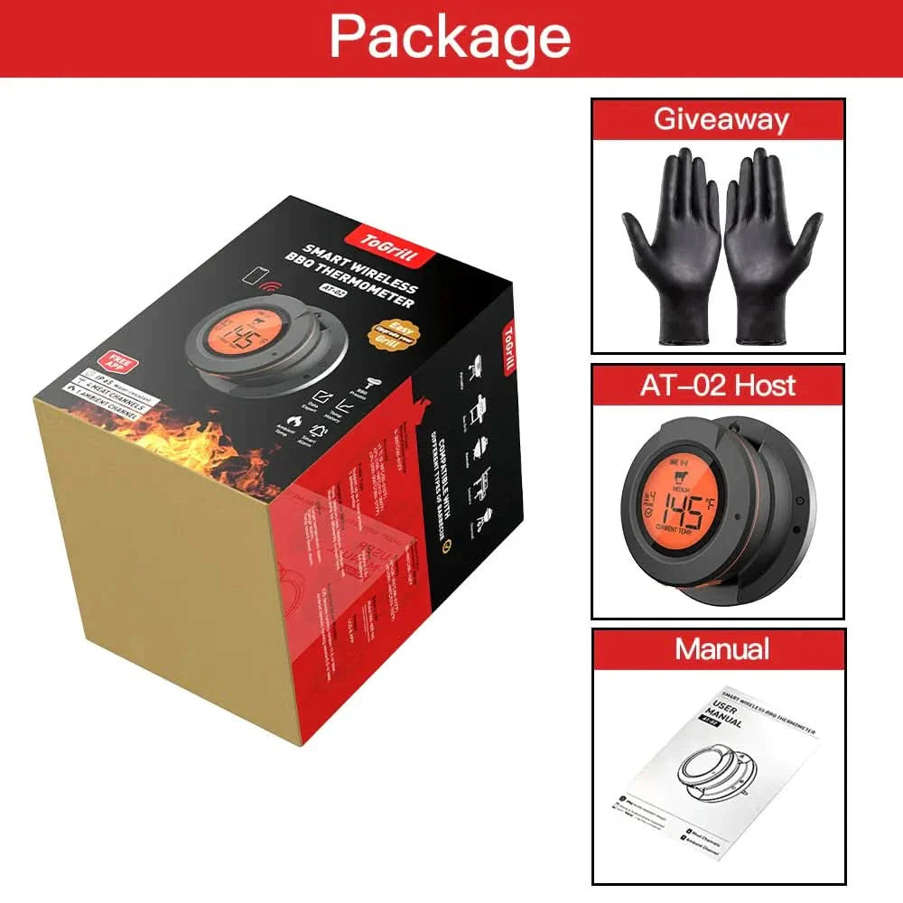 Skanto | TempMaster BBQ Termometer – App-kontrollert & Multi-sone kapabel