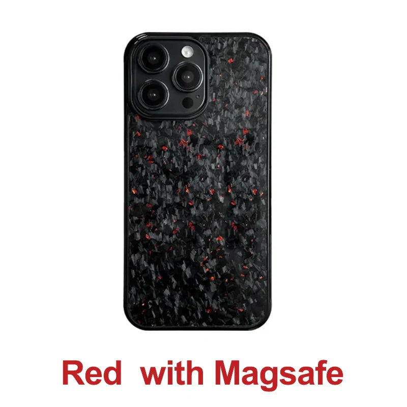 Skanto | Magsafe Karbonfiber Sjokkbeskyttende iPhone-deksel