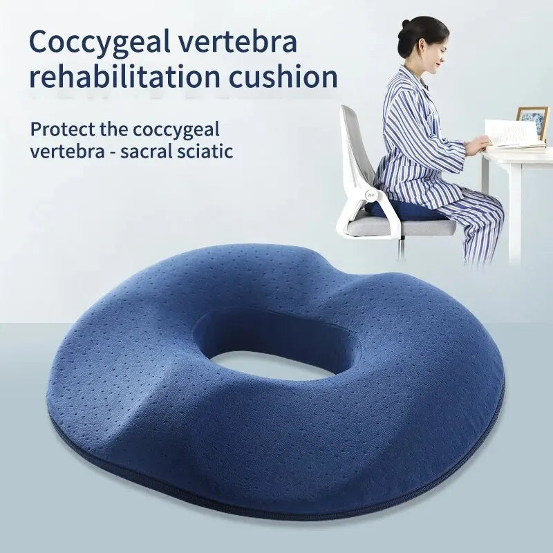 Skanto | OrthoRelax | Setepute med minneskum | Lindring for halebenet og ryggraden | Ergonomisk og komfortabel