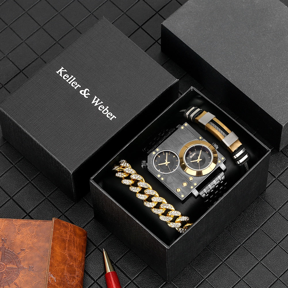 Skanto | Ultimate Time Keeper Square Watch Gift Set