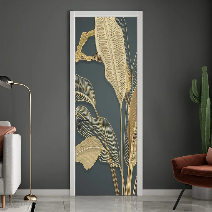Moderne Abstrakt Perle Geometrisk Dørklistremerke Mural Avtakbar PVC Vinyl Peel N Stick Veggkunst Mural Klistremerke For Innendørs Dører Kreativ DIY Hjem Deko | Skanto