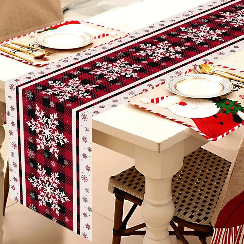Skanto | Juleløper Festivia | 180×35 cm | Elegant & Festlig | Borddekorasjon for Jul & Nyttår 2025/2026