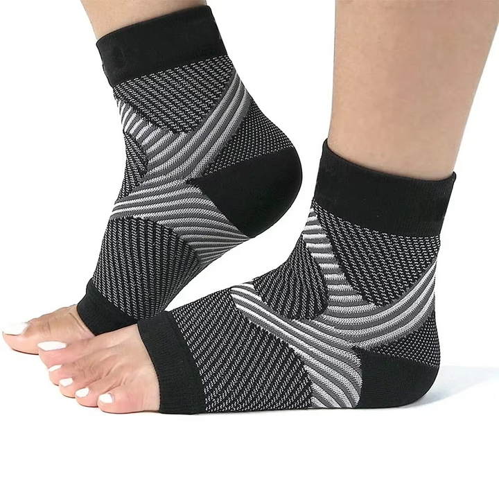 Skanto | Plantar Fasciitis Natt Kompresjonssokker med Hæl- og Bue Støtte