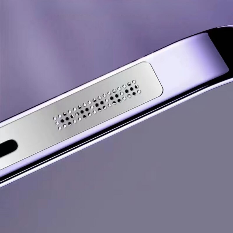 Skanto | 8pcs Metall Telefon Høyttaler Støvfritt Klistremerke Nett