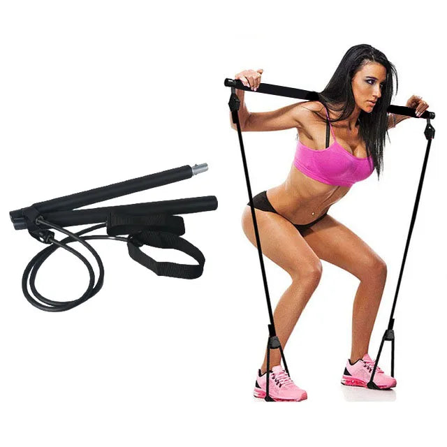 Skanto | Multifunksjonell Elastisk Pilatesstang
