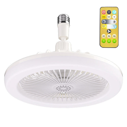 Skanto | LED-Deckenventilator mit Licht | Fernbedienung | Weiß