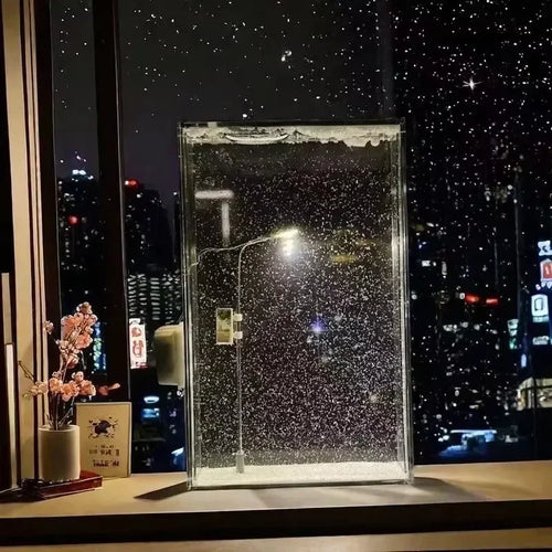 Skanto | Crystal SnowFall Skrivebordsdekor