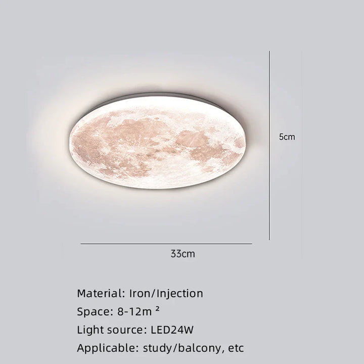Moon Surface Kunstnerisk Moderne Taklampe | Skanto