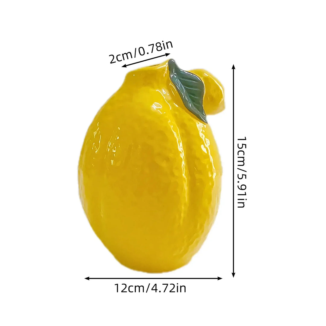 Lemon Keramisk Vase | Skanto