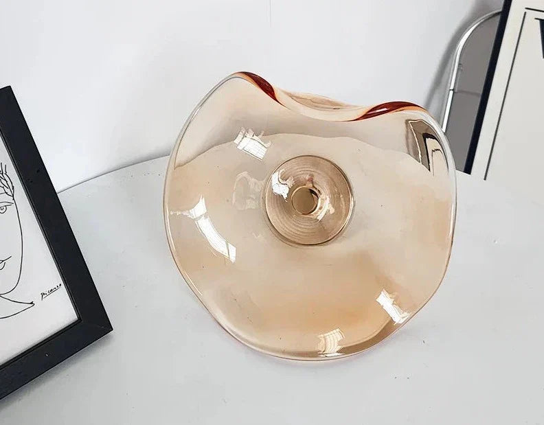 Skanto | ClearAura - Slank Glass Vegglampe