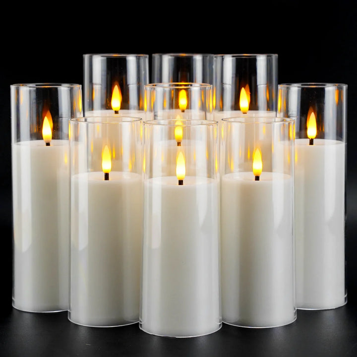Flammefri akryllys 9-dels sett Skanto