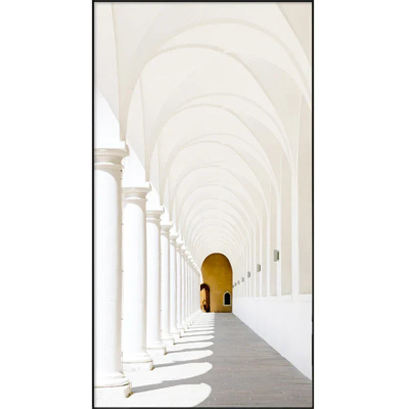 Moderne Abstrakt Minimalistiske Buemotiver Arkitektur Veggkunst Fine Art Lærred Utskrifter Bilder For Inngangshall Foyer Stue Hjemmekontor Dekor | Skanto
