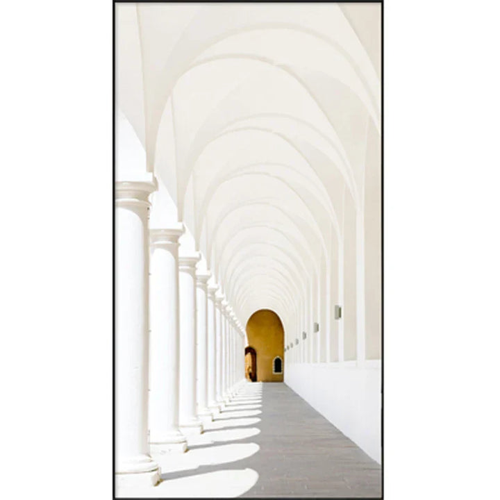 Moderne Abstrakt Minimalistiske Buemotiver Arkitektur Veggkunst Fine Art Lærred Utskrifter Bilder For Inngangshall Foyer Stue Hjemmekontor Dekor | Skanto