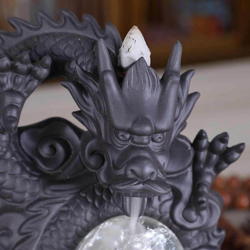 Mystic Dragon Lucky Clay Vannfall Brenner | Skanto