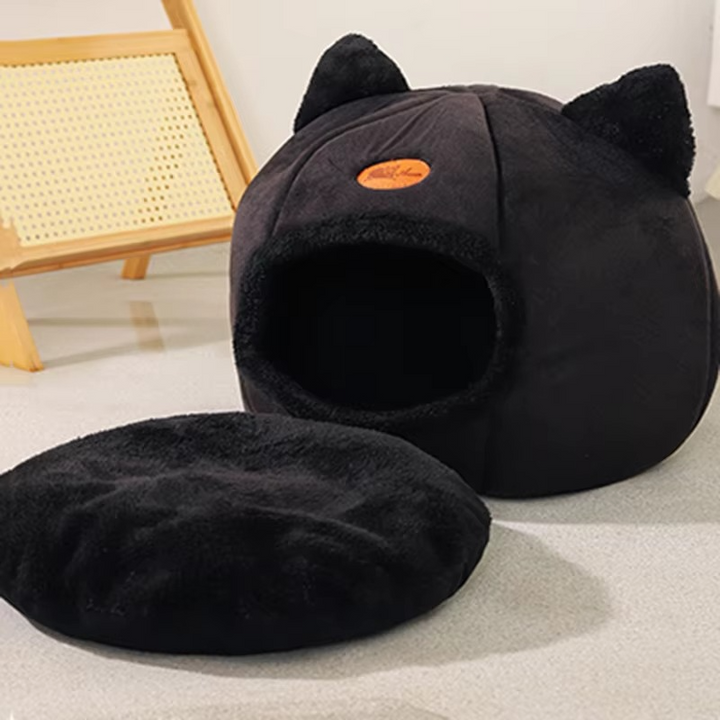 Skanto | Cozy Cave Vinter Katt- og Lite Hundeseng