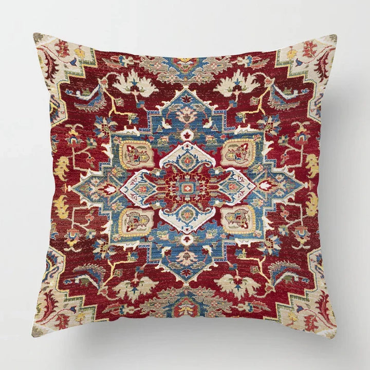 Marokkansk putevar med orientalsk mønster – Dekor for stue og kontor, høy kvalitets putevar i boho stil for sofa og sitteområde