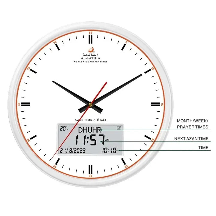 PrayerTime Clock – Smart veggklokke med Azan