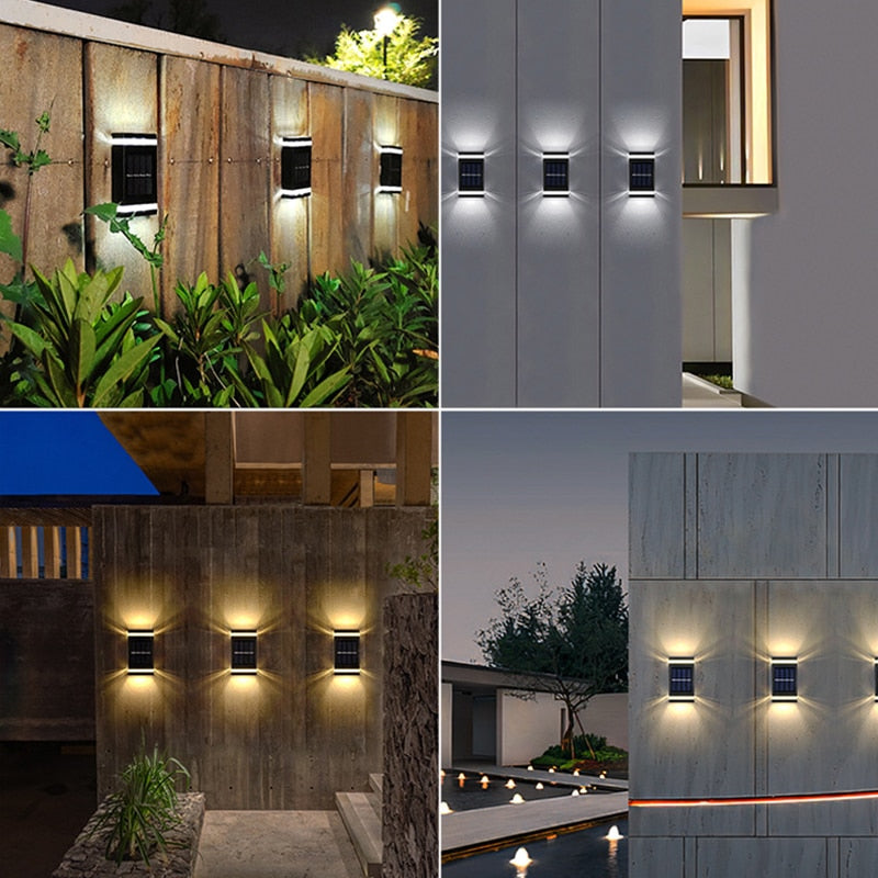 Skanto | BloomRay – Solarvegglampe for vakker hagebelysning