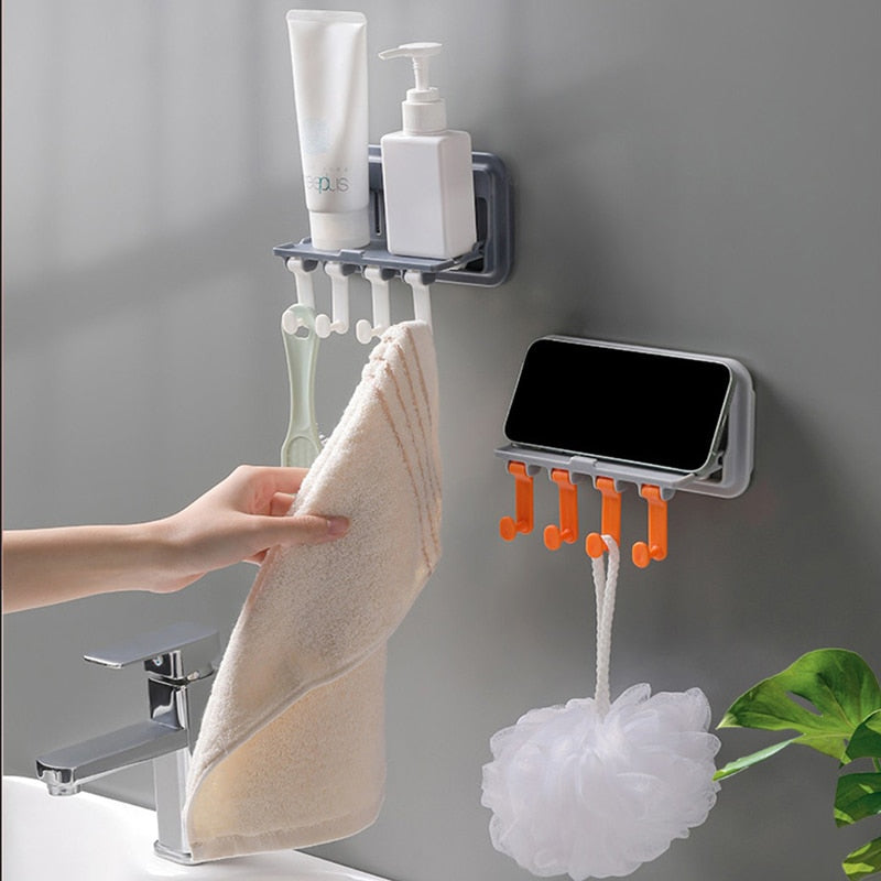 Skanto | Veggmontert Telefonholder Kjøkkenorganiser Rack