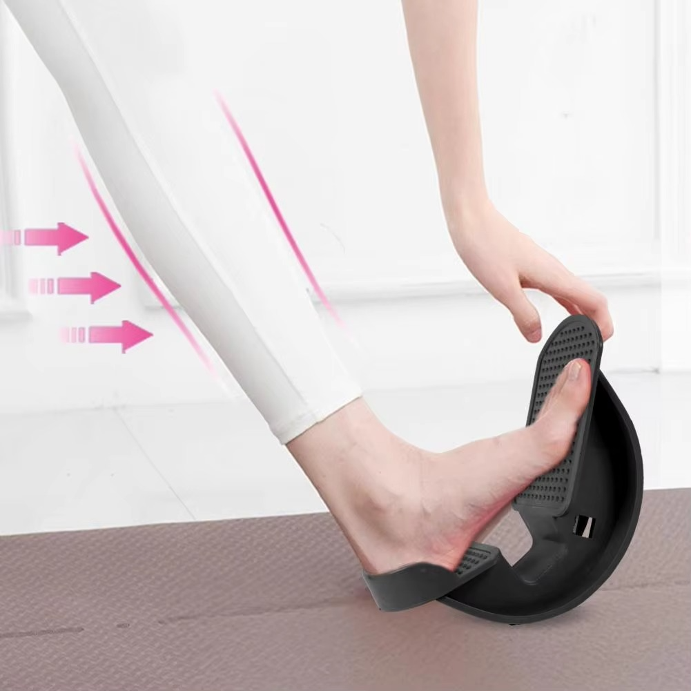 2er-Pack Fußwippen-Wadenstrecker zur Linderung von Plantarfasziitis, Achillessehnenentzündung, Knöchel- og Unterschenkelmuskelverspannungen, 27 x 13 cm Große Schrägbretter