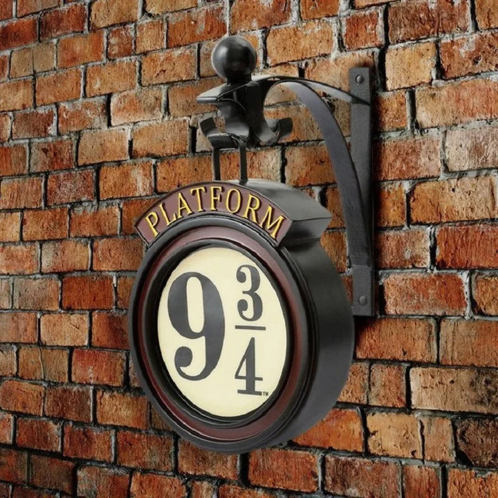 Skanto | Harry Potter 9 3/4 Figur Nattlykt LED Magiske Vegglamper Plattform Hogwarts 3D Lampe Harrys Rom Dekor Barnebursdagsgave