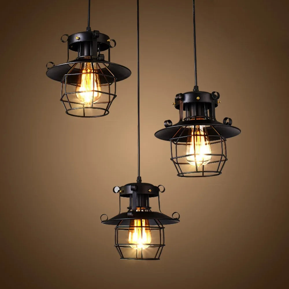 Skanto | Norah | Retro Industriell Pendellampe