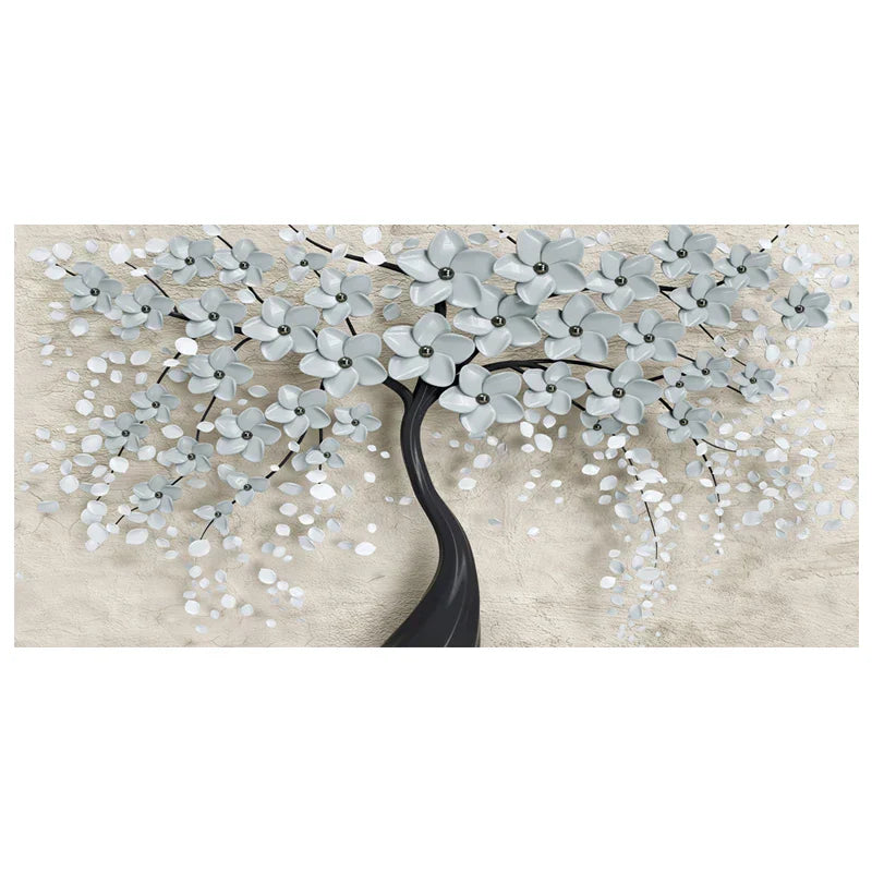 Abstrakt Floral Stor Blomster Petal Trevegg Kunst Fine Art Lærredsutskrifter Bilde For Stue Soverom Salong Kunst Dekor | Skanto
