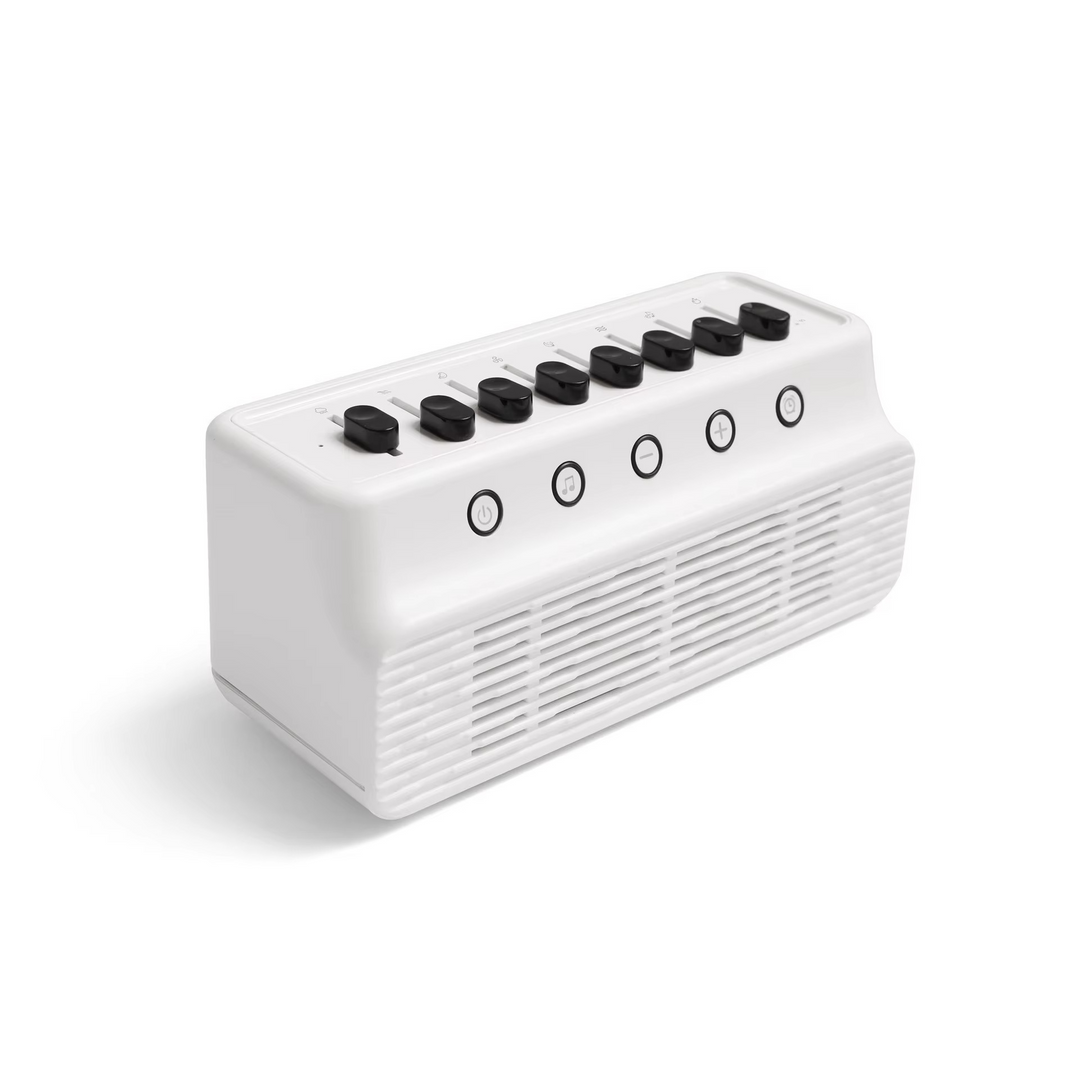 Tragbarer Bluetooth-Lautsprecher med hvite Rauschen, Naturgeräuschen og Schlaftimer