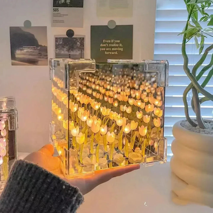 3D Tulip DIY Skantoomster Cube Nattlampe | Skanto