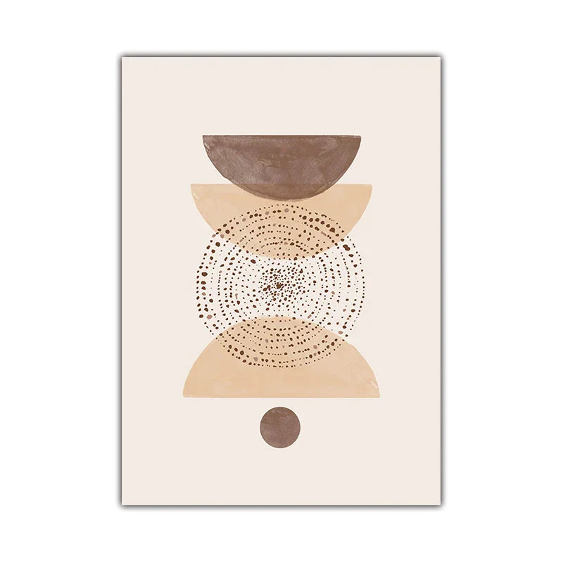 Minimalist Abstrakt Himmelsk Geometri Veggkunst Fine Art Lerret Utskrifter Sol Måne Plakater Bilder For Stue Soverom Kunst Dekor | Skanto