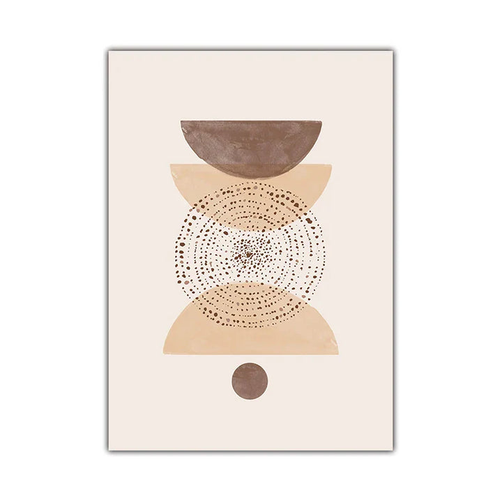 Minimalist Abstrakt Himmelsk Geometri Veggkunst Fine Art Lerret Utskrifter Sol Måne Plakater Bilder For Stue Soverom Kunst Dekor | Skanto