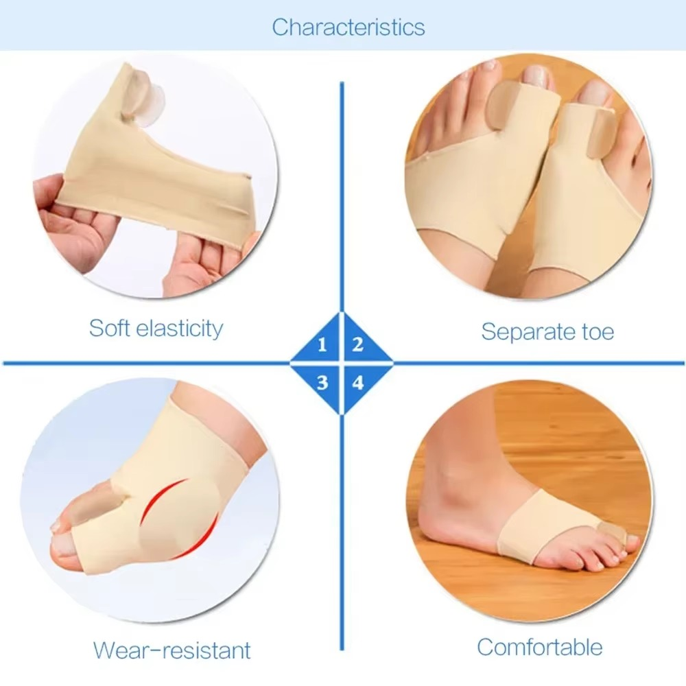 Skanto | Orthopedisk tåseparator og hallux valgus-korrektor for smertelindring og fotjustering