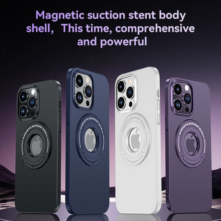 Skanto | Magsafe Kompatibel Magnetisk Ring Telefon Etui Stativ