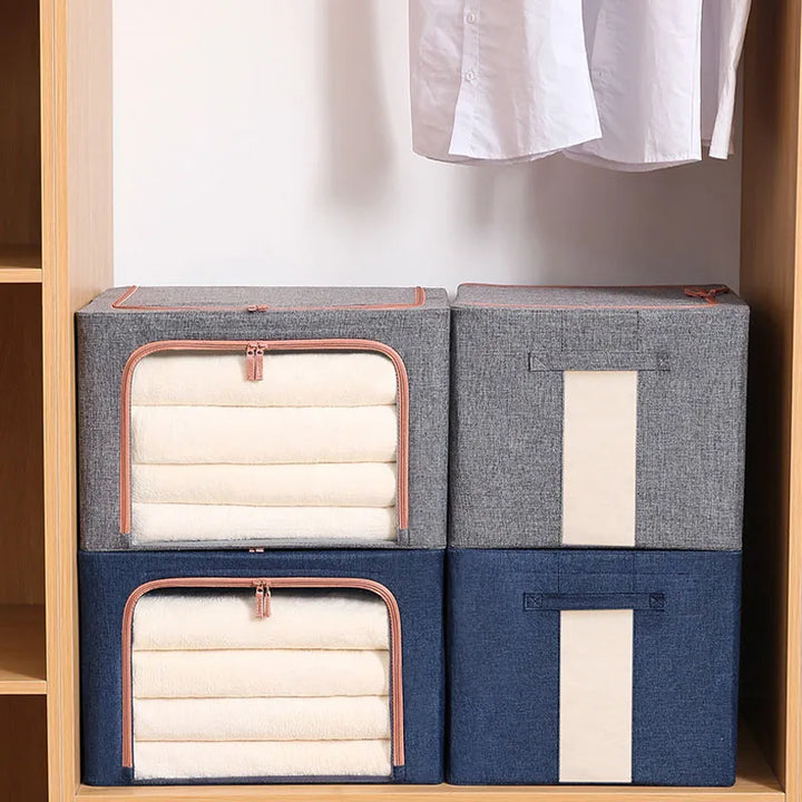 FoldaSkantoe plassbesparende stor organizer-boks