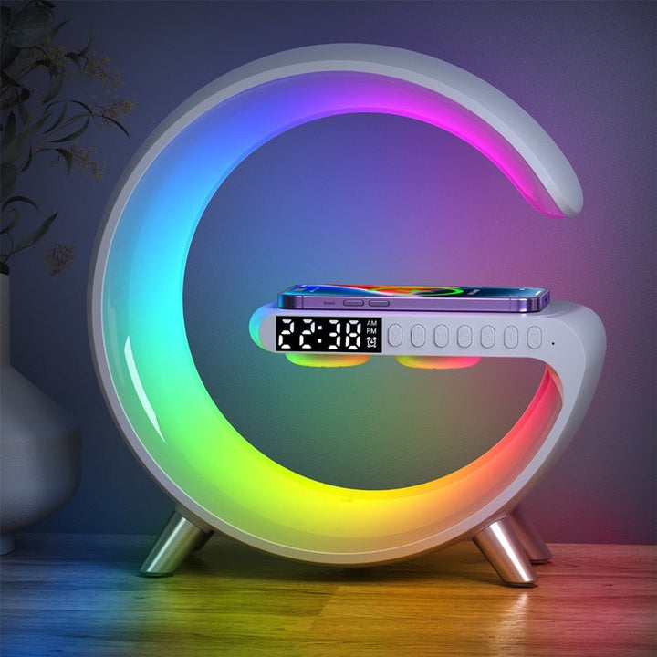 Skanto | Smart Aurora Trådløs Lader Bluetooth Høyttaler