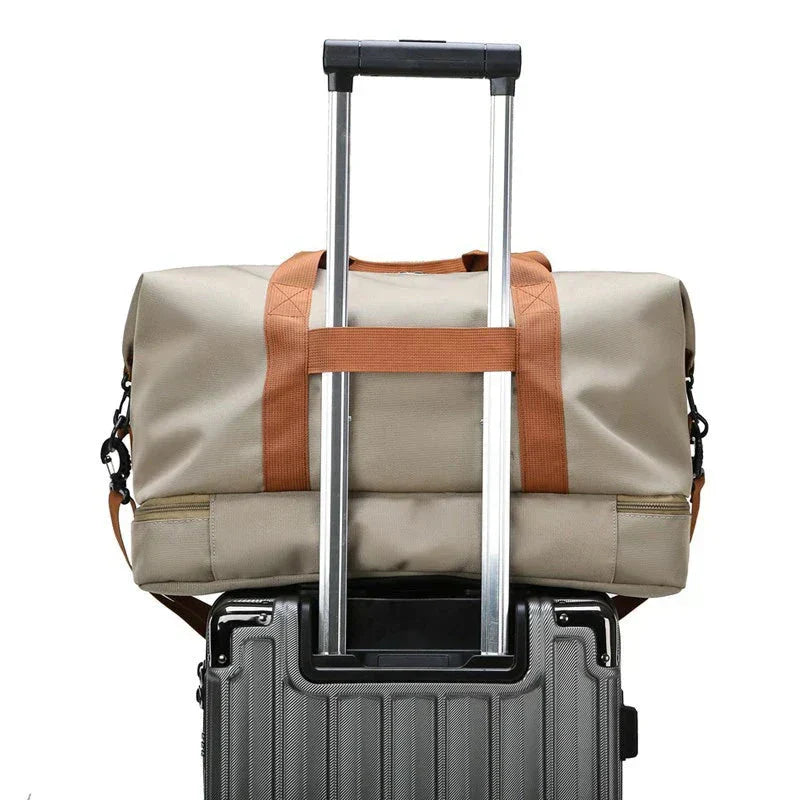 Skanto | CarryOnFit Reisepose - Luksuriøs Crossbody Reisepose for Aktive Eventyrere