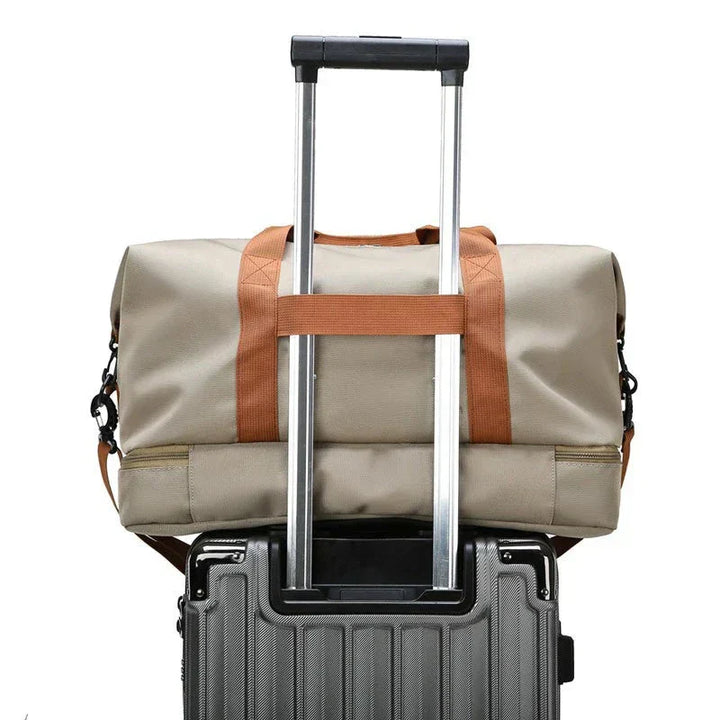 Skanto | CarryOnFit Reisepose - Luksuriøs Crossbody Reisepose for Aktive Eventyrere