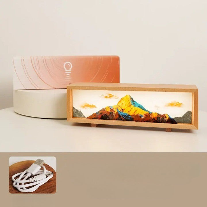 Dream Aura Interaktiv Desktop Kunstler lerret Lampe | Skanto