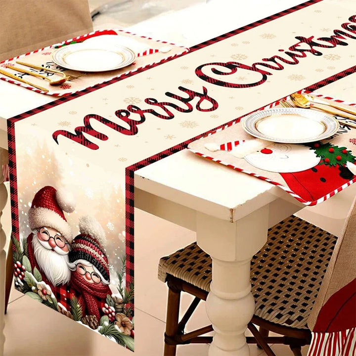 Skanto | Juleløper Festivia | 180×35 cm | Elegant & Festlig | Borddekorasjon for Jul & Nyttår 2025/2026
