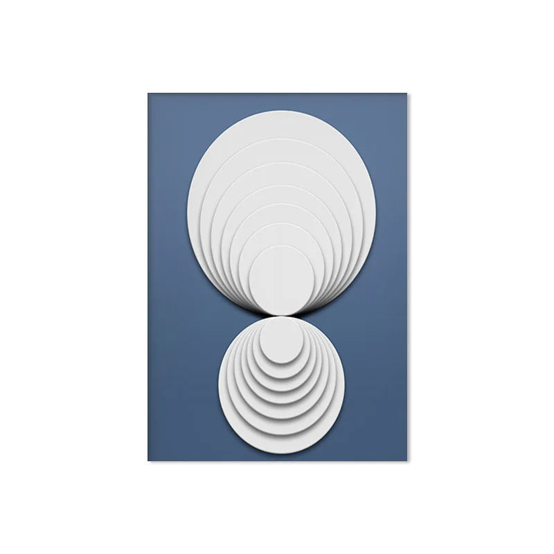 Moderne Estetikk Abstrakt Geometri Veggkunst Fine Art Lerret Utskrifter Plakater Bilder For Moderne Leilighet Stue Lys Luksus Hjem Dekor | Skanto