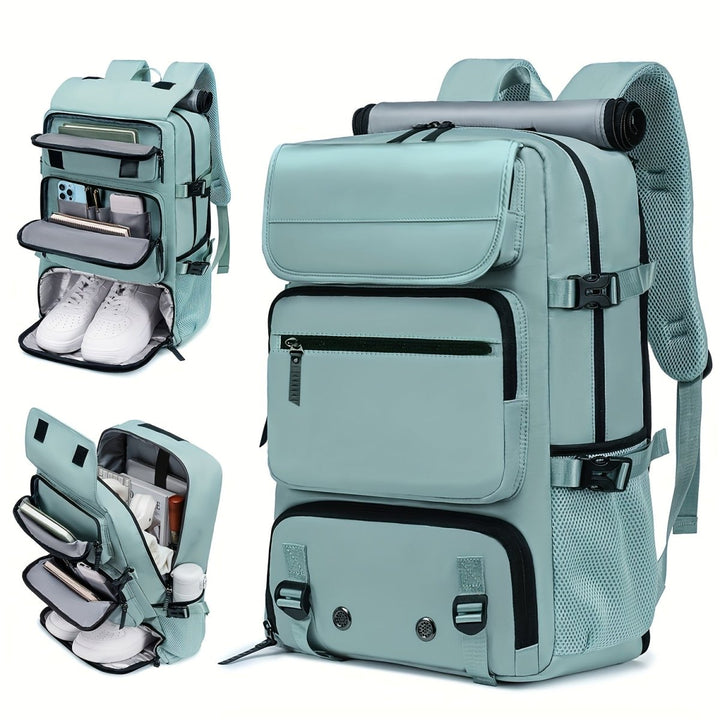 Skanto | TRAVELMAX Pack – Stor vanntett reise ryggsekk med USB-ladeport