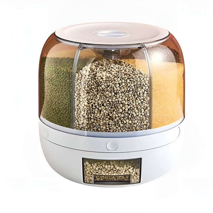 Grain Dispenser – Hygienisk med Insektbeskyttelse | Praktisk for Kjøkken & Oppbevaring | Skanto