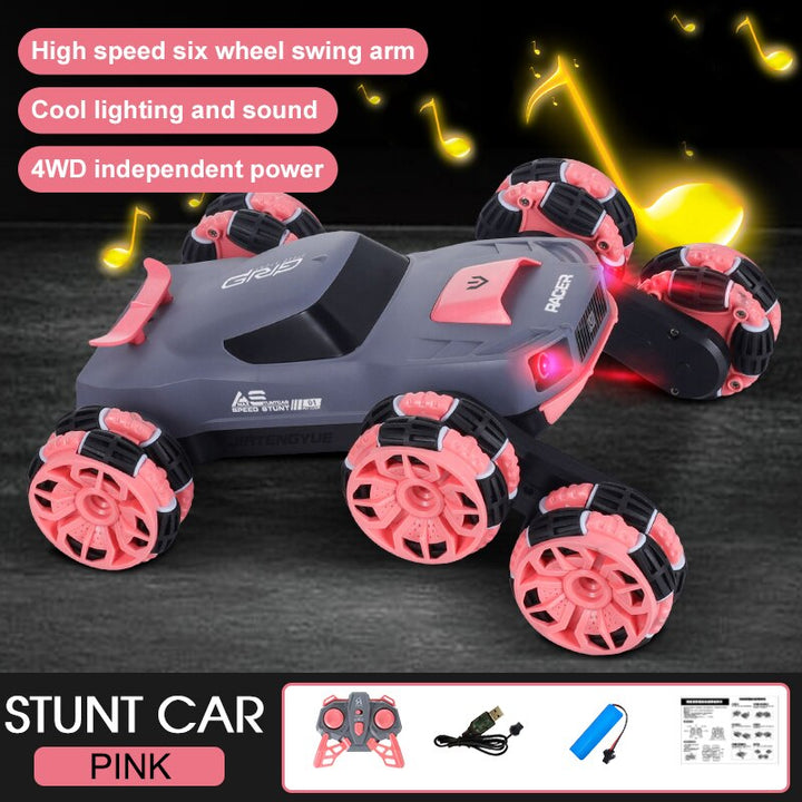 Skanto | Seks-hjul elektrisk RC stunt leketøysbil