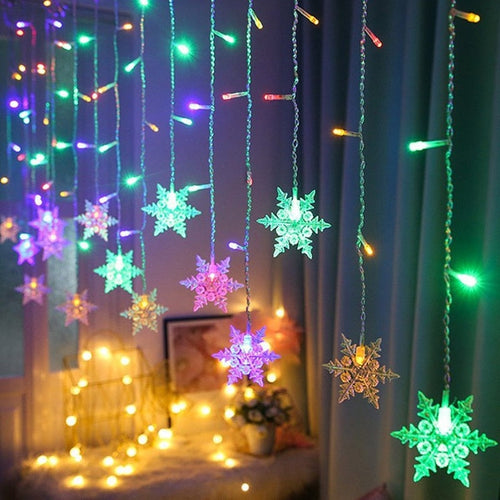 Skanto | LED Fe Fairy Snøfnugg Lys