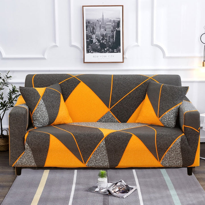 Moderne Skli-sikre Fargerik Elastisk Sofatrekk | Skanto
