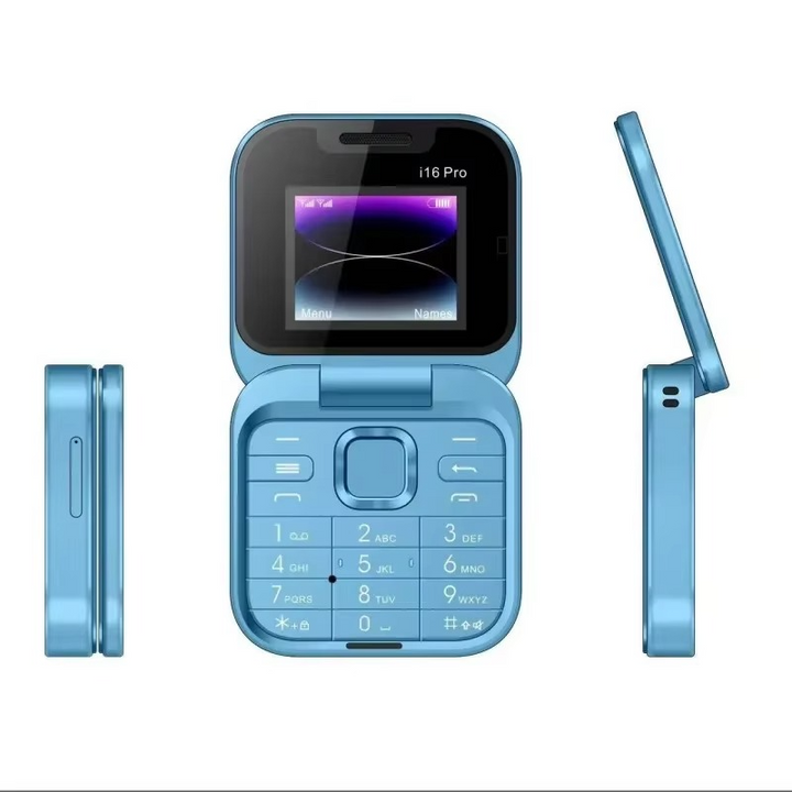 Skanto | Stor skjerm høyvolum fliptelefon med dual SIM og lang standby