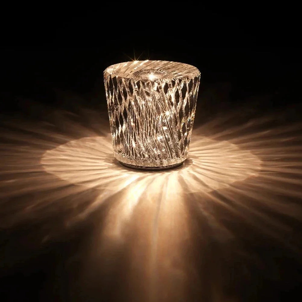 CrystalLuxe – Luksus Bordbelysning for Atmosfæriske Rom Skanto