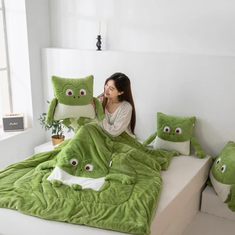 Koselige drømmer Mini Monster Quiltkissen Skantoanket | Skanto