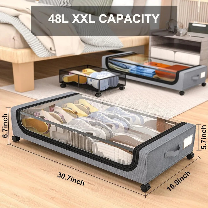 Underbed lagring StackaSkantoe hjulboksorganisator | Skanto