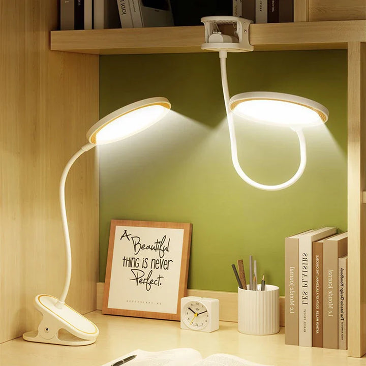 Skanto | Lunivo LED Touch Bordlampe | Med Batteri & Naturlig Lys | 4000K Fargetemperatur | Moderne Design Laget av Plast